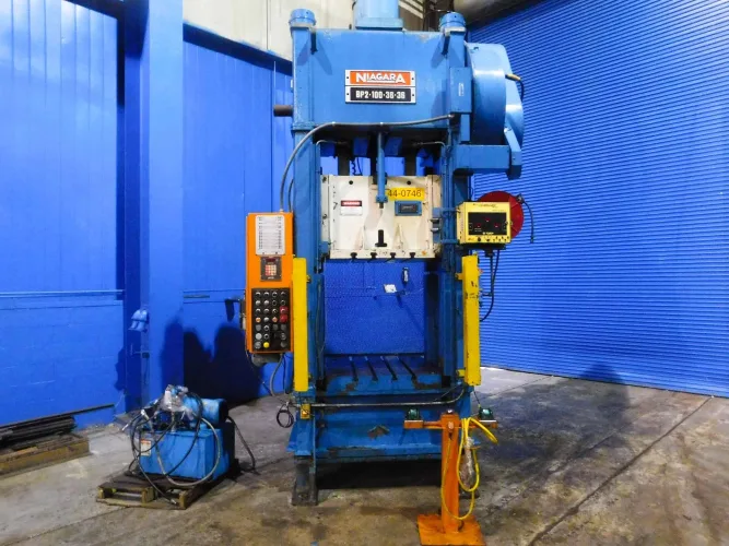 Photo #141 of LARGEST AUCTION SALE OF THE YEAR OF FABRICATION & METALWORKING MACHINERY, BREAKING GROUND FOR NEW STATE OF THE ART BUILDING - OVER 100 MACHINES! METAL FABRICATION, CUT-TO-LENGTH LINES,  SLITTING LINES, ROLL FORMING PANEL LINES, SHEARS, BRAKES, PRESSES &