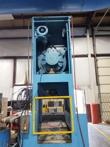 Photo #37 of (1990) 300 TON MINSTER HEVISTAMPER STRAIGHT SIDE DOUBLE CRANK VARI-SPEED PRESS & 16,000LB MINSTER SERVO FEED LINE & AIDA GAP FRAME 225-TON PRESS