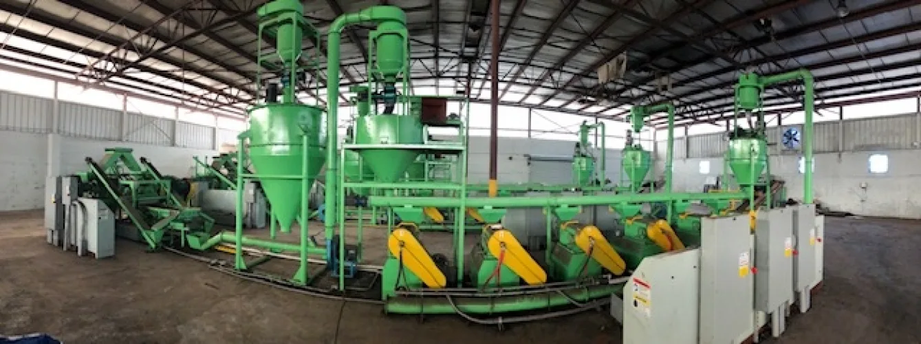 Photo #1 of LATE MODEL TIRE RECYCLING LINES & EQUIPMENT OF GREEN WIZARD TIRE RECYCLERS LLC.