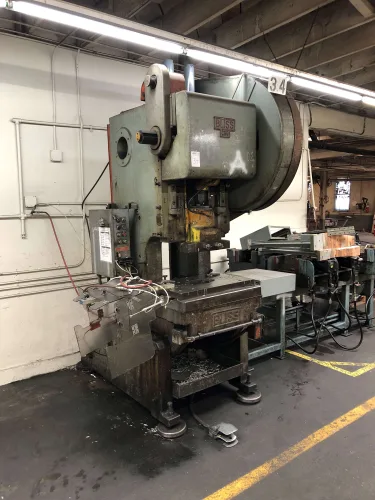 Photo #1 of SHORT NOTICE SALE - (26) OBI PUNCH PRESSES TO 60 TONS, (10) CHICAGO MODEL 912 RIVETERS, (4) PRESS BRAKES TO 75 TONS, (2) SHEARS, (2) LATHES, MULTICAM 5' X 10' CNC ROUTER AND SUPPORT ASSETS - LIPPERT COMPONENTS, INC.