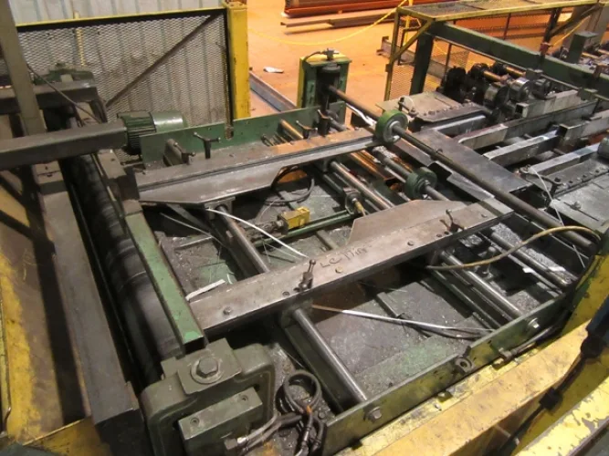 Photo #13 of ASSETS SURPLUS TO THE ONGOING OPERATIONS OF AMERICAN BUILDINGS COMPANY (A NUCOR COMPANY) - COMPLETE PURLIN LINE, BRADBURY SIDING & STANDING SEAM ROLLFORMERS, 33' X 225 TON PACIFIC CNC HYDRAULIC PRESS BRAKE - (2) 16'6" X 225 TON PACIFIC CNC HYDRAULIC