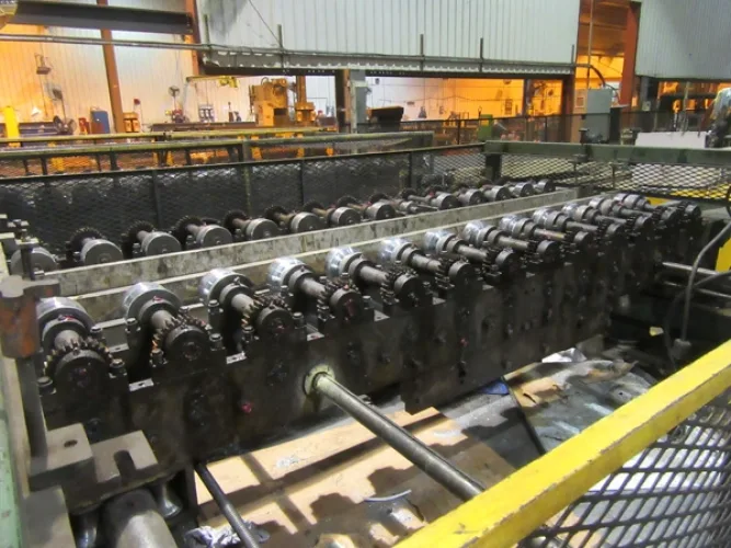 Photo #16 of ASSETS SURPLUS TO THE ONGOING OPERATIONS OF AMERICAN BUILDINGS COMPANY (A NUCOR COMPANY) - COMPLETE PURLIN LINE, BRADBURY SIDING & STANDING SEAM ROLLFORMERS, 33' X 225 TON PACIFIC CNC HYDRAULIC PRESS BRAKE - (2) 16'6" X 225 TON PACIFIC CNC HYDRAULIC