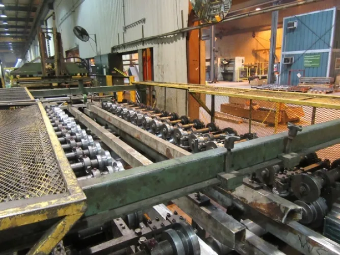 Photo #18 of ASSETS SURPLUS TO THE ONGOING OPERATIONS OF AMERICAN BUILDINGS COMPANY (A NUCOR COMPANY) - COMPLETE PURLIN LINE, BRADBURY SIDING & STANDING SEAM ROLLFORMERS, 33' X 225 TON PACIFIC CNC HYDRAULIC PRESS BRAKE - (2) 16'6" X 225 TON PACIFIC CNC HYDRAULIC