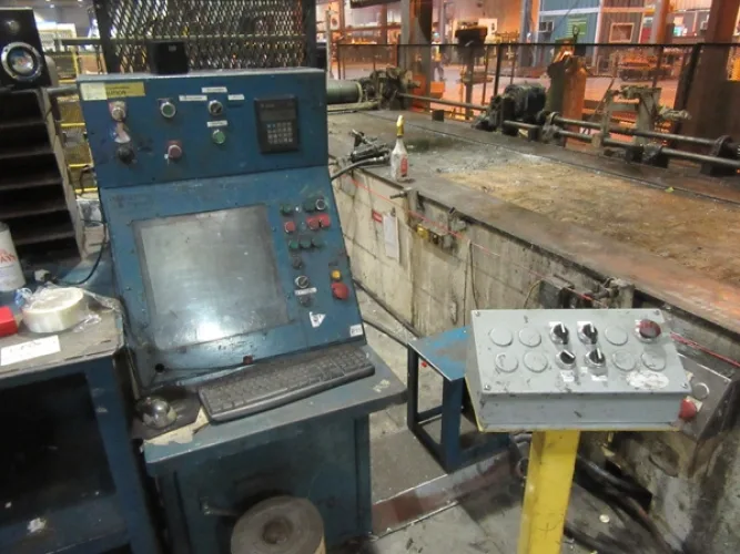 Photo #23 of ASSETS SURPLUS TO THE ONGOING OPERATIONS OF AMERICAN BUILDINGS COMPANY (A NUCOR COMPANY) - COMPLETE PURLIN LINE, BRADBURY SIDING & STANDING SEAM ROLLFORMERS, 33' X 225 TON PACIFIC CNC HYDRAULIC PRESS BRAKE - (2) 16'6" X 225 TON PACIFIC CNC HYDRAULIC