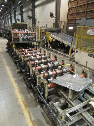 Photo #26 of ASSETS SURPLUS TO THE ONGOING OPERATIONS OF AMERICAN BUILDINGS COMPANY (A NUCOR COMPANY) - COMPLETE PURLIN LINE, BRADBURY SIDING & STANDING SEAM ROLLFORMERS, 33' X 225 TON PACIFIC CNC HYDRAULIC PRESS BRAKE - (2) 16'6" X 225 TON PACIFIC CNC HYDRAULIC