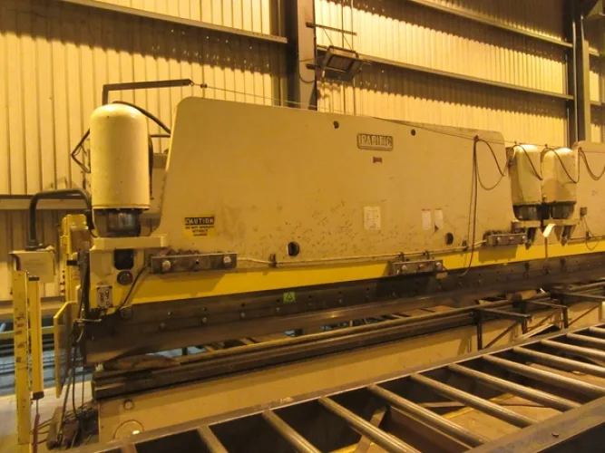 Photo #27 of ASSETS SURPLUS TO THE ONGOING OPERATIONS OF AMERICAN BUILDINGS COMPANY (A NUCOR COMPANY) - COMPLETE PURLIN LINE, BRADBURY SIDING & STANDING SEAM ROLLFORMERS, 33' X 225 TON PACIFIC CNC HYDRAULIC PRESS BRAKE - (2) 16'6" X 225 TON PACIFIC CNC HYDRAULIC