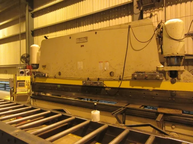 Photo #29 of ASSETS SURPLUS TO THE ONGOING OPERATIONS OF AMERICAN BUILDINGS COMPANY (A NUCOR COMPANY) - COMPLETE PURLIN LINE, BRADBURY SIDING & STANDING SEAM ROLLFORMERS, 33' X 225 TON PACIFIC CNC HYDRAULIC PRESS BRAKE - (2) 16'6" X 225 TON PACIFIC CNC HYDRAULIC