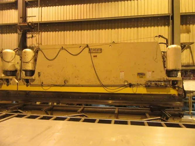 Photo #33 of ASSETS SURPLUS TO THE ONGOING OPERATIONS OF AMERICAN BUILDINGS COMPANY (A NUCOR COMPANY) - COMPLETE PURLIN LINE, BRADBURY SIDING & STANDING SEAM ROLLFORMERS, 33' X 225 TON PACIFIC CNC HYDRAULIC PRESS BRAKE - (2) 16'6" X 225 TON PACIFIC CNC HYDRAULIC