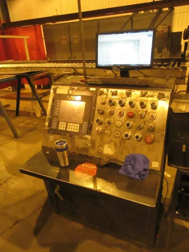 Photo #39 of ASSETS SURPLUS TO THE ONGOING OPERATIONS OF AMERICAN BUILDINGS COMPANY (A NUCOR COMPANY) - COMPLETE PURLIN LINE, BRADBURY SIDING & STANDING SEAM ROLLFORMERS, 33' X 225 TON PACIFIC CNC HYDRAULIC PRESS BRAKE - (2) 16'6" X 225 TON PACIFIC CNC HYDRAULIC