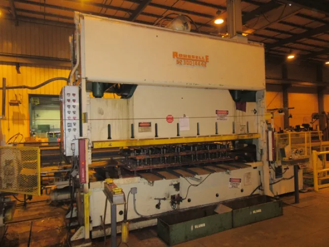 Photo #45 of ASSETS SURPLUS TO THE ONGOING OPERATIONS OF AMERICAN BUILDINGS COMPANY (A NUCOR COMPANY) - COMPLETE PURLIN LINE, BRADBURY SIDING & STANDING SEAM ROLLFORMERS, 33' X 225 TON PACIFIC CNC HYDRAULIC PRESS BRAKE - (2) 16'6" X 225 TON PACIFIC CNC HYDRAULIC