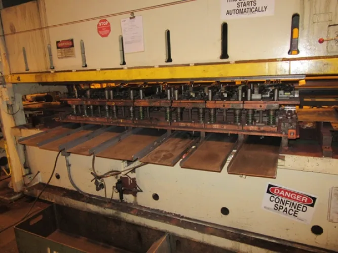 Photo #46 of ASSETS SURPLUS TO THE ONGOING OPERATIONS OF AMERICAN BUILDINGS COMPANY (A NUCOR COMPANY) - COMPLETE PURLIN LINE, BRADBURY SIDING & STANDING SEAM ROLLFORMERS, 33' X 225 TON PACIFIC CNC HYDRAULIC PRESS BRAKE - (2) 16'6" X 225 TON PACIFIC CNC HYDRAULIC