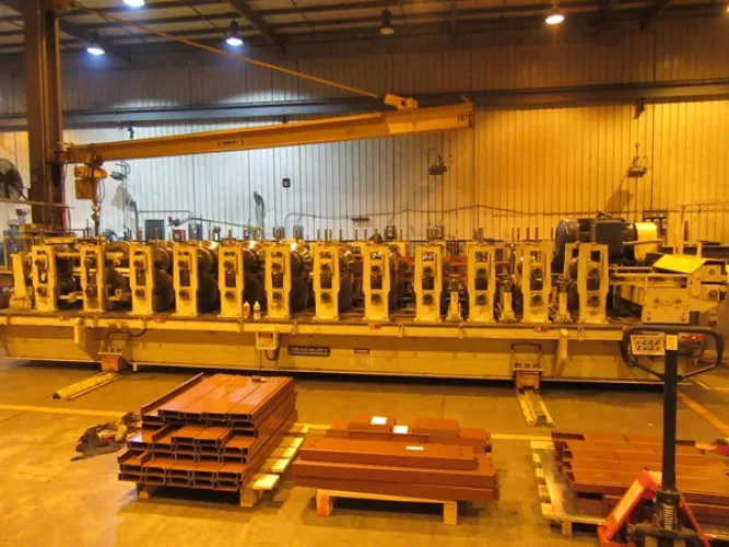 Photo #52 of ASSETS SURPLUS TO THE ONGOING OPERATIONS OF AMERICAN BUILDINGS COMPANY (A NUCOR COMPANY) - COMPLETE PURLIN LINE, BRADBURY SIDING & STANDING SEAM ROLLFORMERS, 33' X 225 TON PACIFIC CNC HYDRAULIC PRESS BRAKE - (2) 16'6" X 225 TON PACIFIC CNC HYDRAULIC