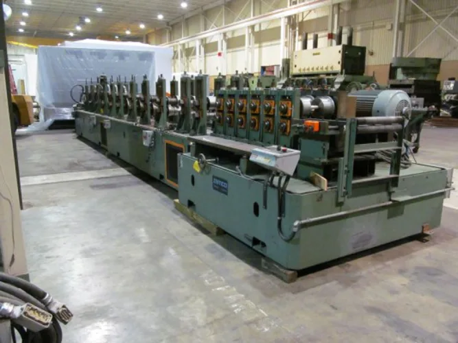 Photo #19 of MAJOR METAL FABRICATING SALE OF THE YEAR, MAKING ROOM FOR NEW BUILDING CONSTRUCTION - BAND SAWS, CNC TURRET PUNCH PRESS, CUT-TO-LENGTH LINE, EMBOSSER, FABRICATORS, FLANGING & CIRCLE SHEARS, OVERHEAD BRIDGE CRANES, PLATE BEVELER, PRESS BRAKES,