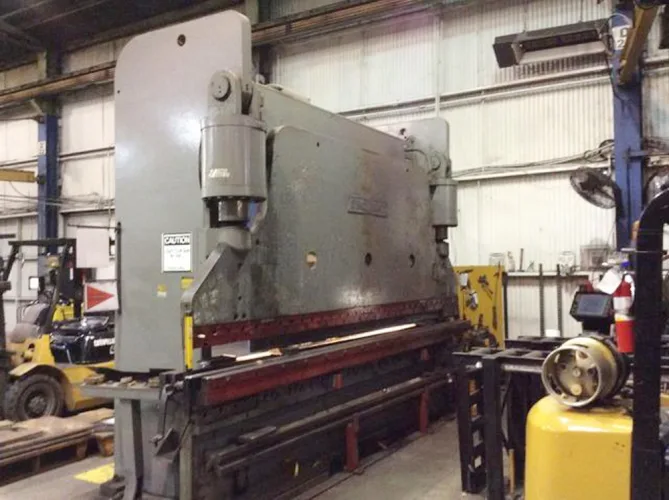 Photo #29 of MAJOR METAL FABRICATING SALE OF THE YEAR, MAKING ROOM FOR NEW BUILDING CONSTRUCTION - BAND SAWS, CNC TURRET PUNCH PRESS, CUT-TO-LENGTH LINE, EMBOSSER, FABRICATORS, FLANGING & CIRCLE SHEARS, OVERHEAD BRIDGE CRANES, PLATE BEVELER, PRESS BRAKES,
