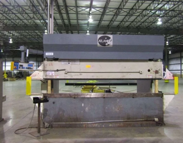 Photo #39 of MAJOR METAL FABRICATING SALE OF THE YEAR, MAKING ROOM FOR NEW BUILDING CONSTRUCTION - BAND SAWS, CNC TURRET PUNCH PRESS, CUT-TO-LENGTH LINE, EMBOSSER, FABRICATORS, FLANGING & CIRCLE SHEARS, OVERHEAD BRIDGE CRANES, PLATE BEVELER, PRESS BRAKES,