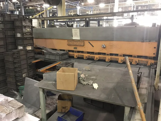 Photo #45 of MAJOR METAL FABRICATING SALE OF THE YEAR, MAKING ROOM FOR NEW BUILDING CONSTRUCTION - BAND SAWS, CNC TURRET PUNCH PRESS, CUT-TO-LENGTH LINE, EMBOSSER, FABRICATORS, FLANGING & CIRCLE SHEARS, OVERHEAD BRIDGE CRANES, PLATE BEVELER, PRESS BRAKES,