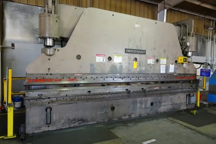Photo #48 of MAJOR METAL FABRICATING SALE OF THE YEAR, MAKING ROOM FOR NEW BUILDING CONSTRUCTION - BAND SAWS, CNC TURRET PUNCH PRESS, CUT-TO-LENGTH LINE, EMBOSSER, FABRICATORS, FLANGING & CIRCLE SHEARS, OVERHEAD BRIDGE CRANES, PLATE BEVELER, PRESS BRAKES,