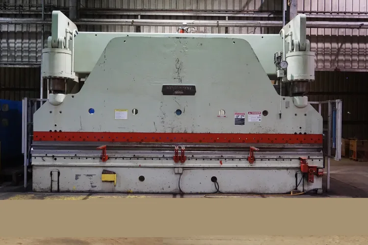 Photo #49 of MAJOR METAL FABRICATING SALE OF THE YEAR, MAKING ROOM FOR NEW BUILDING CONSTRUCTION - BAND SAWS, CNC TURRET PUNCH PRESS, CUT-TO-LENGTH LINE, EMBOSSER, FABRICATORS, FLANGING & CIRCLE SHEARS, OVERHEAD BRIDGE CRANES, PLATE BEVELER, PRESS BRAKES,