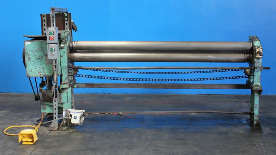 Photo #21 of FABRICATION & METALWORKING MACHINERY SALE - OVER 150 MACHINES! AIR COMPRESSORS/DRYERS/DUST COLLECTORS, ANGLE PLATES, ANGLE ROLL, BALANCING MACHINE, BEADER/CRIMPER, BEVELING MACHINE, BLAST CLEANING, BORING MILL, CENTERING MACHINES, CHIP WRINGER, COMPACTOR,