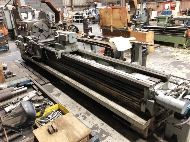 Photo #47 of FABRICATION & METALWORKING MACHINERY SALE - OVER 150 MACHINES! AIR COMPRESSORS/DRYERS/DUST COLLECTORS, ANGLE PLATES, ANGLE ROLL, BALANCING MACHINE, BEADER/CRIMPER, BEVELING MACHINE, BLAST CLEANING, BORING MILL, CENTERING MACHINES, CHIP WRINGER, COMPACTOR,