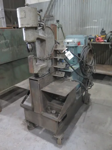 Photo #68 of FABRICATION & METALWORKING MACHINERY SALE - OVER 150 MACHINES! AIR COMPRESSORS/DRYERS/DUST COLLECTORS, ANGLE PLATES, ANGLE ROLL, BALANCING MACHINE, BEADER/CRIMPER, BEVELING MACHINE, BLAST CLEANING, BORING MILL, CENTERING MACHINES, CHIP WRINGER, COMPACTOR,
