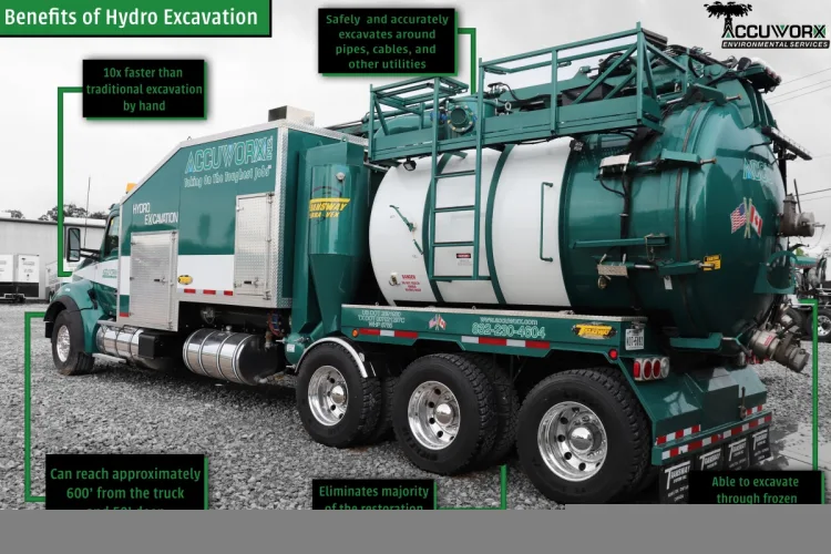 Photo #1 of LATE MODEL HYDRO EXCAVATION TRUCKS, ROLL-OFF TRUCKS & CONTAINERS, TRACTORS, RAILERS, PICKUP TRUCKS, BOATS, NITROGEN GENERATION TRAILER, FLUSH-BY RIG TRUCK, GANTRY CRANES & MORE! EQUIPMENT AS NEW AS 2017 - ACCUWORX ENVIRONMENTAL SERVICES