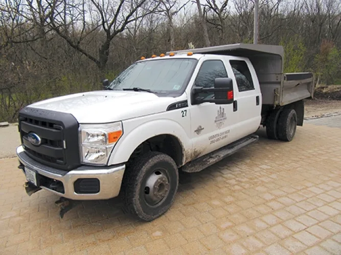 Photo #8 of EQUIPMENT AVAILABLE FROM A COMMERCIAL & RESIDENTIAL LANDSCAPE DESIGN & CONSTRUCTION COMPANY, INCLUDING: (10) FORD, INTERNATIONAL, PETERBILT & FREIGHTLINER DUMP TRUCKS, (7) NEW HOLLAND, BOBCAT & CASE SKID STEERS, HARLO H300C TRACTOR, (7) FORD PICK UP
