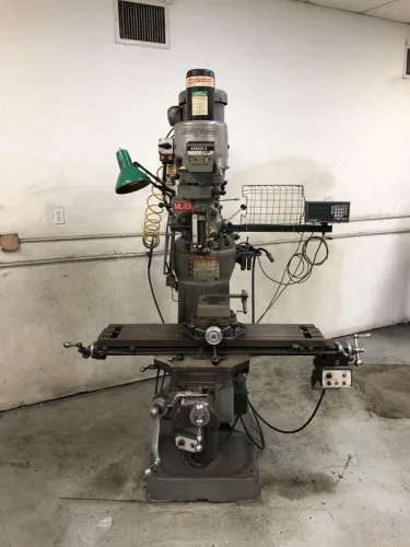 Photo #18 of 2011 AMADA QUATTRO 2,000-WATT CNC LASER, KOMATSU 200 TON GAP FRAME VARI-SPEED PRESS, (2) BRIDGEPORT SERIES 1 VERTICAL MILLS, CUT KING LATHE, CAT 3,000 LB. CAP. ELECTRIC FORKLIFT, AIR COMPRESSORS & MORE - ASSETS SURPLUS TO THE ONGOING OPERATIONS OF