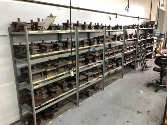 Photo #21 of 2011 AMADA QUATTRO 2,000-WATT CNC LASER, KOMATSU 200 TON GAP FRAME VARI-SPEED PRESS, (2) BRIDGEPORT SERIES 1 VERTICAL MILLS, CUT KING LATHE, CAT 3,000 LB. CAP. ELECTRIC FORKLIFT, AIR COMPRESSORS & MORE - ASSETS SURPLUS TO THE ONGOING OPERATIONS OF