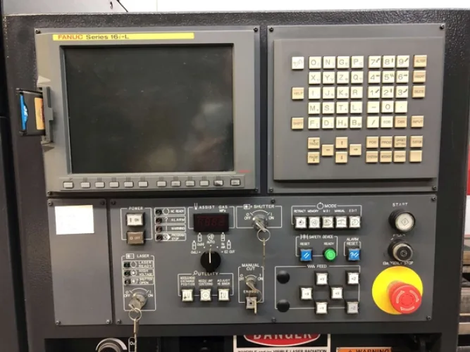 Photo #24 of 2011 AMADA QUATTRO 2,000-WATT CNC LASER, KOMATSU 200 TON GAP FRAME VARI-SPEED PRESS, (2) BRIDGEPORT SERIES 1 VERTICAL MILLS, CUT KING LATHE, CAT 3,000 LB. CAP. ELECTRIC FORKLIFT, AIR COMPRESSORS & MORE - ASSETS SURPLUS TO THE ONGOING OPERATIONS OF