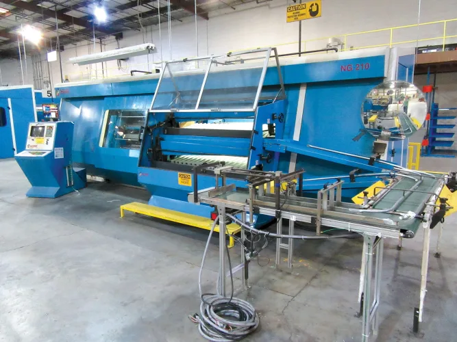 Photo #5 of FORMER TAPE MANUFACTURING EQUIPMENT AND REAL-ESTATE - 124,000 SQ FT MODERN MANUFACTURING BUILDING TO BE AUCTIONED AND EQUIPMENT INCLUDING: COMPLETE BLOWN 83" W POLYTYPE BLOWN FILM LINE, GUZZETTI SLITTING & PACKAGING LINES, REWIND MACHINES, ROLLING