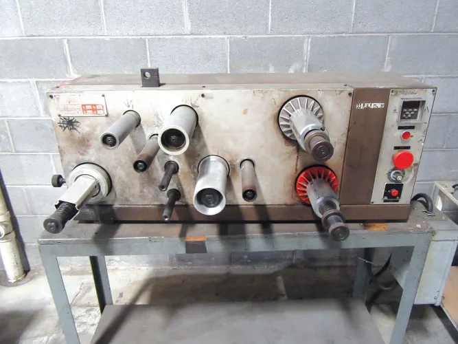 Photo #17 of FORMER TAPE MANUFACTURING EQUIPMENT AND REAL-ESTATE - 124,000 SQ FT MODERN MANUFACTURING BUILDING TO BE AUCTIONED AND EQUIPMENT INCLUDING: COMPLETE BLOWN 83" W POLYTYPE BLOWN FILM LINE, GUZZETTI SLITTING & PACKAGING LINES, REWIND MACHINES, ROLLING