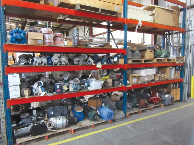 Photo #25 of FORMER TAPE MANUFACTURING EQUIPMENT AND REAL-ESTATE - 124,000 SQ FT MODERN MANUFACTURING BUILDING TO BE AUCTIONED AND EQUIPMENT INCLUDING: COMPLETE BLOWN 83" W POLYTYPE BLOWN FILM LINE, GUZZETTI SLITTING & PACKAGING LINES, REWIND MACHINES, ROLLING