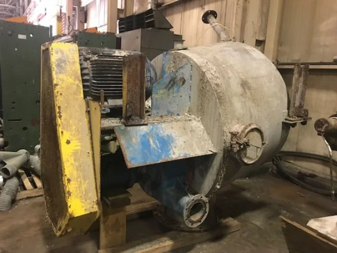 Photo #4 of PAPER EQUIPMENT AUCTION, FEATURING: FKC SINGLE & TWIN SCREW PRESS, KROFTA CLARIFIER, ANDRITZ WET LAP LINE, CALENDAR STACKS, VACUUM PUMPS, SCREENS, ROLL SPLITTER, FORK TRUCKS & ROLL CLAMP TRUCKS, CRANES, BANDSAWS, KNIFE GRINDERS, CYLINDRICAL GRINDERS,