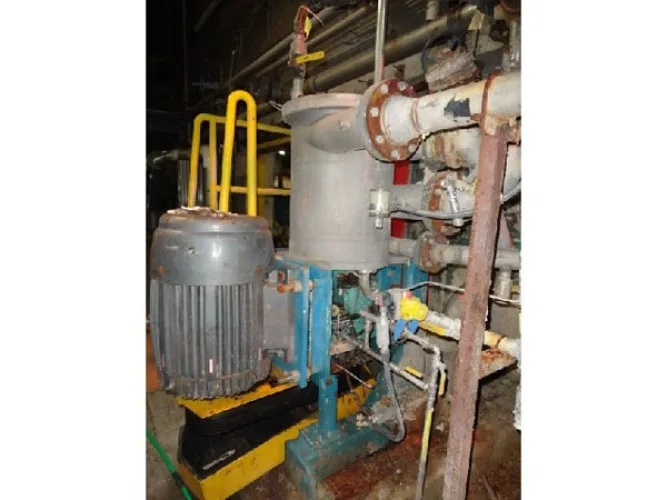 Photo #7 of PAPER EQUIPMENT AUCTION, FEATURING: FKC SINGLE & TWIN SCREW PRESS, KROFTA CLARIFIER, ANDRITZ WET LAP LINE, CALENDAR STACKS, VACUUM PUMPS, SCREENS, ROLL SPLITTER, FORK TRUCKS & ROLL CLAMP TRUCKS, CRANES, BANDSAWS, KNIFE GRINDERS, CYLINDRICAL GRINDERS,