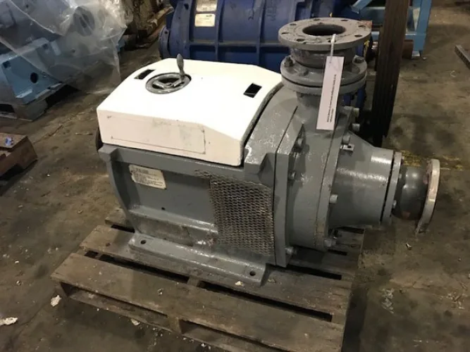 Photo #8 of PAPER EQUIPMENT AUCTION, FEATURING: FKC SINGLE & TWIN SCREW PRESS, KROFTA CLARIFIER, ANDRITZ WET LAP LINE, CALENDAR STACKS, VACUUM PUMPS, SCREENS, ROLL SPLITTER, FORK TRUCKS & ROLL CLAMP TRUCKS, CRANES, BANDSAWS, KNIFE GRINDERS, CYLINDRICAL GRINDERS,