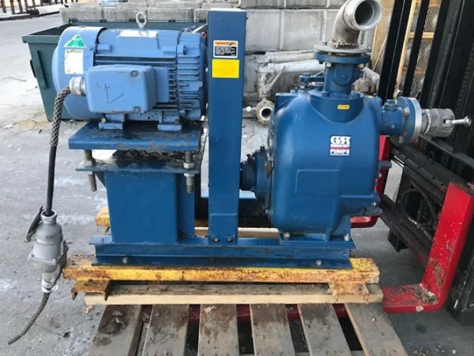 Photo #12 of PAPER EQUIPMENT AUCTION, FEATURING: FKC SINGLE & TWIN SCREW PRESS, KROFTA CLARIFIER, ANDRITZ WET LAP LINE, CALENDAR STACKS, VACUUM PUMPS, SCREENS, ROLL SPLITTER, FORK TRUCKS & ROLL CLAMP TRUCKS, CRANES, BANDSAWS, KNIFE GRINDERS, CYLINDRICAL GRINDERS,