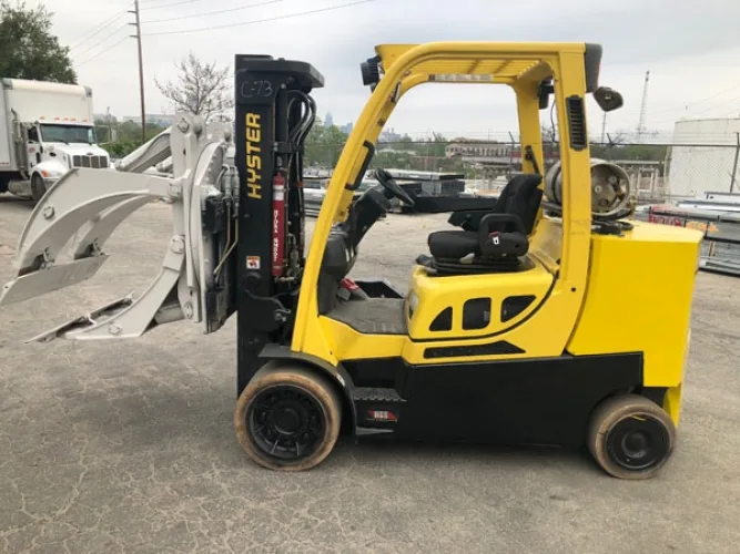 Photo #28 of PAPER EQUIPMENT AUCTION, FEATURING: FKC SINGLE & TWIN SCREW PRESS, KROFTA CLARIFIER, ANDRITZ WET LAP LINE, CALENDAR STACKS, VACUUM PUMPS, SCREENS, ROLL SPLITTER, FORK TRUCKS & ROLL CLAMP TRUCKS, CRANES, BANDSAWS, KNIFE GRINDERS, CYLINDRICAL GRINDERS,