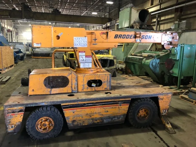 Photo #43 of PAPER EQUIPMENT AUCTION, FEATURING: FKC SINGLE & TWIN SCREW PRESS, KROFTA CLARIFIER, ANDRITZ WET LAP LINE, CALENDAR STACKS, VACUUM PUMPS, SCREENS, ROLL SPLITTER, FORK TRUCKS & ROLL CLAMP TRUCKS, CRANES, BANDSAWS, KNIFE GRINDERS, CYLINDRICAL GRINDERS,