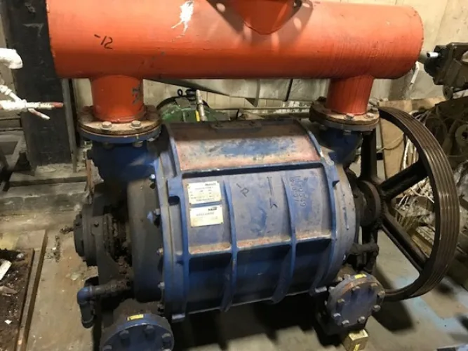 Photo #44 of PAPER EQUIPMENT AUCTION, FEATURING: FKC SINGLE & TWIN SCREW PRESS, KROFTA CLARIFIER, ANDRITZ WET LAP LINE, CALENDAR STACKS, VACUUM PUMPS, SCREENS, ROLL SPLITTER, FORK TRUCKS & ROLL CLAMP TRUCKS, CRANES, BANDSAWS, KNIFE GRINDERS, CYLINDRICAL GRINDERS,