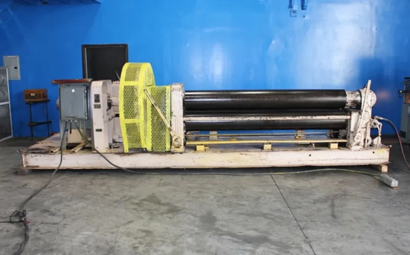 Photo #47 of PAPER EQUIPMENT AUCTION, FEATURING: FKC SINGLE & TWIN SCREW PRESS, KROFTA CLARIFIER, ANDRITZ WET LAP LINE, CALENDAR STACKS, VACUUM PUMPS, SCREENS, ROLL SPLITTER, FORK TRUCKS & ROLL CLAMP TRUCKS, CRANES, BANDSAWS, KNIFE GRINDERS, CYLINDRICAL GRINDERS,