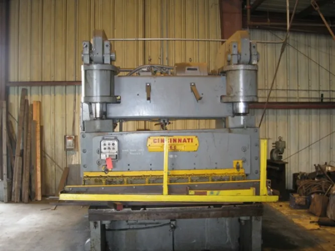 Photo #49 of PAPER EQUIPMENT AUCTION, FEATURING: FKC SINGLE & TWIN SCREW PRESS, KROFTA CLARIFIER, ANDRITZ WET LAP LINE, CALENDAR STACKS, VACUUM PUMPS, SCREENS, ROLL SPLITTER, FORK TRUCKS & ROLL CLAMP TRUCKS, CRANES, BANDSAWS, KNIFE GRINDERS, CYLINDRICAL GRINDERS,