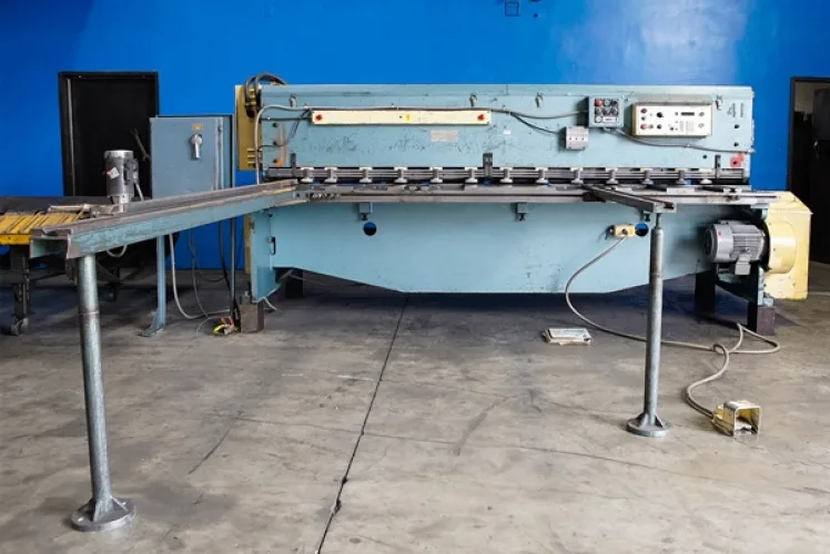 Photo #52 of PAPER EQUIPMENT AUCTION, FEATURING: FKC SINGLE & TWIN SCREW PRESS, KROFTA CLARIFIER, ANDRITZ WET LAP LINE, CALENDAR STACKS, VACUUM PUMPS, SCREENS, ROLL SPLITTER, FORK TRUCKS & ROLL CLAMP TRUCKS, CRANES, BANDSAWS, KNIFE GRINDERS, CYLINDRICAL GRINDERS,