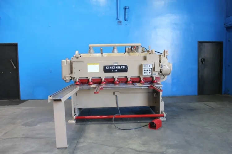 Photo #54 of PAPER EQUIPMENT AUCTION, FEATURING: FKC SINGLE & TWIN SCREW PRESS, KROFTA CLARIFIER, ANDRITZ WET LAP LINE, CALENDAR STACKS, VACUUM PUMPS, SCREENS, ROLL SPLITTER, FORK TRUCKS & ROLL CLAMP TRUCKS, CRANES, BANDSAWS, KNIFE GRINDERS, CYLINDRICAL GRINDERS,