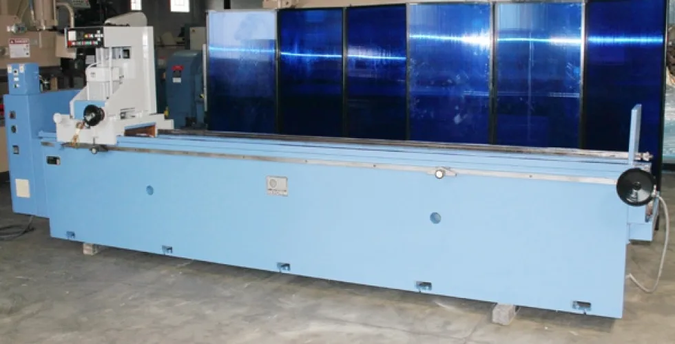 Photo #58 of PAPER EQUIPMENT AUCTION, FEATURING: FKC SINGLE & TWIN SCREW PRESS, KROFTA CLARIFIER, ANDRITZ WET LAP LINE, CALENDAR STACKS, VACUUM PUMPS, SCREENS, ROLL SPLITTER, FORK TRUCKS & ROLL CLAMP TRUCKS, CRANES, BANDSAWS, KNIFE GRINDERS, CYLINDRICAL GRINDERS,