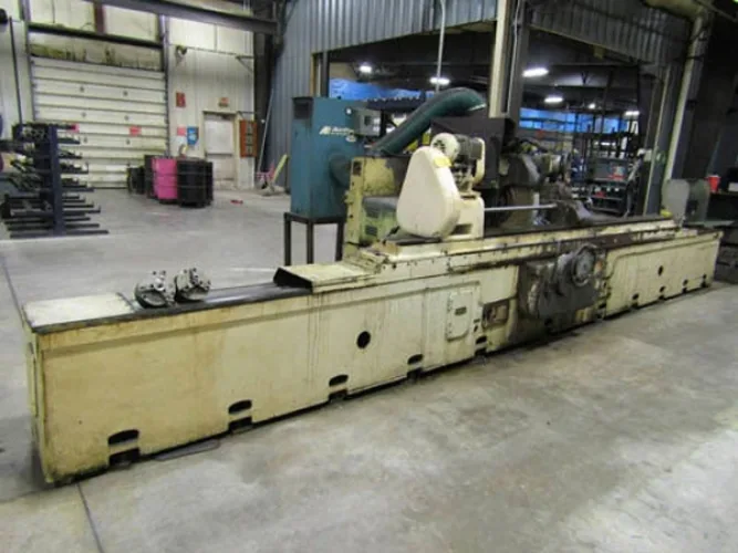 Photo #66 of PAPER EQUIPMENT AUCTION, FEATURING: FKC SINGLE & TWIN SCREW PRESS, KROFTA CLARIFIER, ANDRITZ WET LAP LINE, CALENDAR STACKS, VACUUM PUMPS, SCREENS, ROLL SPLITTER, FORK TRUCKS & ROLL CLAMP TRUCKS, CRANES, BANDSAWS, KNIFE GRINDERS, CYLINDRICAL GRINDERS,