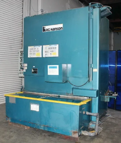 Photo #70 of PAPER EQUIPMENT AUCTION, FEATURING: FKC SINGLE & TWIN SCREW PRESS, KROFTA CLARIFIER, ANDRITZ WET LAP LINE, CALENDAR STACKS, VACUUM PUMPS, SCREENS, ROLL SPLITTER, FORK TRUCKS & ROLL CLAMP TRUCKS, CRANES, BANDSAWS, KNIFE GRINDERS, CYLINDRICAL GRINDERS,