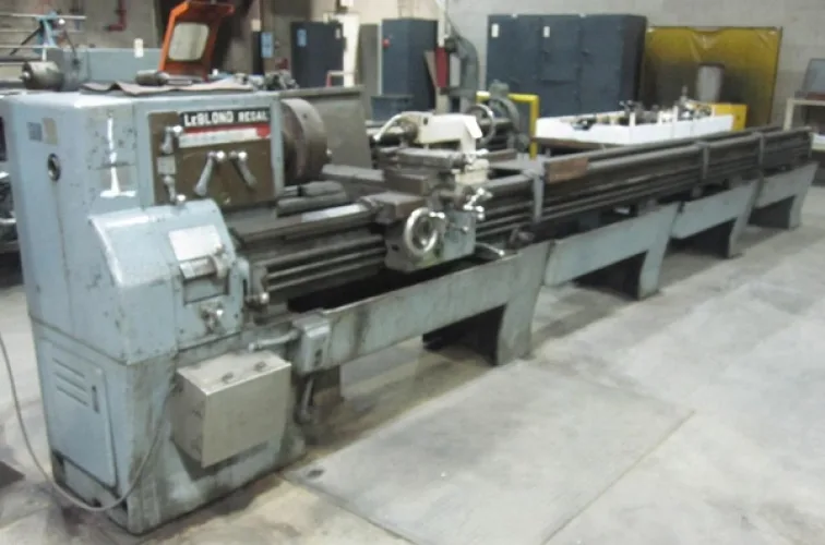 Photo #86 of PAPER EQUIPMENT AUCTION, FEATURING: FKC SINGLE & TWIN SCREW PRESS, KROFTA CLARIFIER, ANDRITZ WET LAP LINE, CALENDAR STACKS, VACUUM PUMPS, SCREENS, ROLL SPLITTER, FORK TRUCKS & ROLL CLAMP TRUCKS, CRANES, BANDSAWS, KNIFE GRINDERS, CYLINDRICAL GRINDERS,