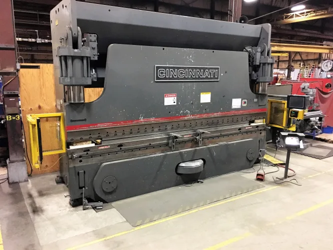 Photo #1 of COMPLETE 50,000 SF METAL FABRICATION FACILITY, FEATURING: CINCINNATI PRESS BRAKES, CINCINNATI LASER, BERTSCH PLATE ROLL, ANGLE & PIPE BENDERS, PACIFIC PRESSFORMER, B&S CMM, SWI-TRAK CNC LATHE & MILLS, FORKLIFTS & MUCH MORE - CONSOLIDATED