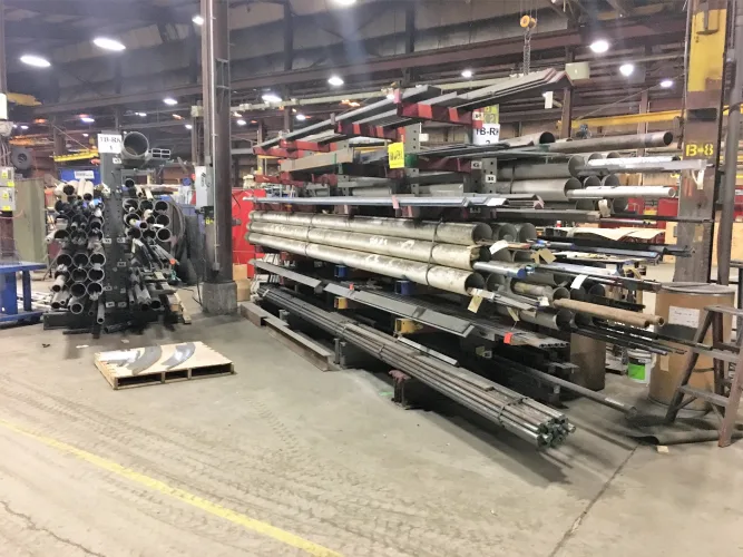 Photo #11 of COMPLETE 50,000 SF METAL FABRICATION FACILITY, FEATURING: CINCINNATI PRESS BRAKES, CINCINNATI LASER, BERTSCH PLATE ROLL, ANGLE & PIPE BENDERS, PACIFIC PRESSFORMER, B&S CMM, SWI-TRAK CNC LATHE & MILLS, FORKLIFTS & MUCH MORE - CONSOLIDATED